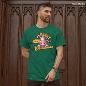 メリークリスマスかわいいホットチョコレートマグファミリー Tシャツ