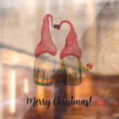 メリークリスマスかわいい冬の格言イン・ラブ ウィンドウサイン (シート2)