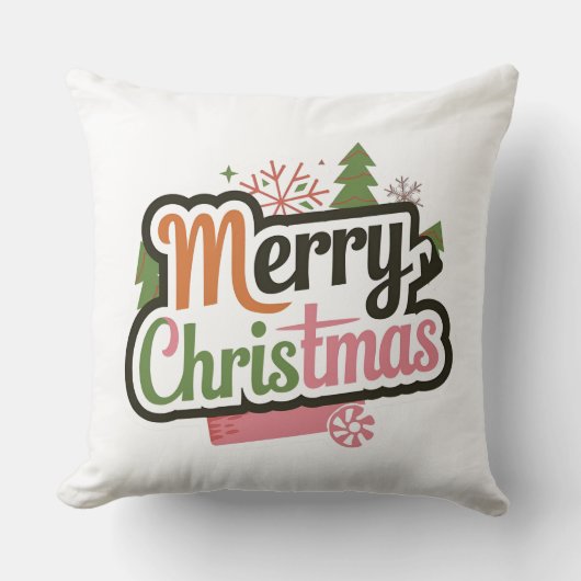 メリークリスマスかわいい新しいモデル:販売 クッション (正面)