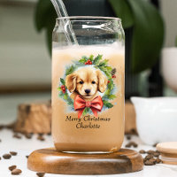 メリークリスマスかわいい水色の子犬の名前