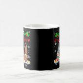 メリークリスマスかわいい3つの格言ASLサイン言語 コーヒーマグカップ (中央)