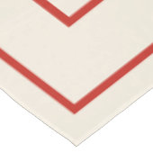 メリークリスマスかわいらしホワイトベア&ツリーモノグラム テーブルクロス (アングル)