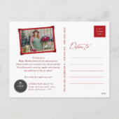 メリークリスマスきらめくツリー事業 シーズンポストカード (裏面)