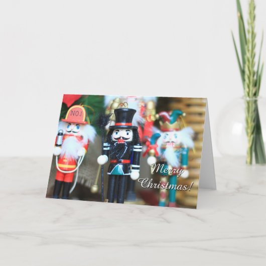 メリークリスマスくるみクラッカーカード シーズンカード (正面)