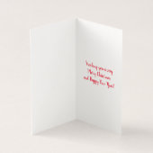 メリークリスマスくるみ割りカード (内部)