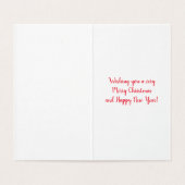 メリークリスマスくるみ割りカード (内部フラット)