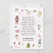 メリークリスマスくるみ割りフレームフォト シーズンカード (正面)