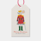 メリークリスマスくるみ割りマウス ギフトタグ (正面)