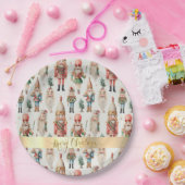 メリークリスマスくるみ割り人形の休日 ペーパープレート (パーティー)