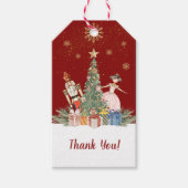 メリークリスマスくるみ割り人形 ギフトタグ (正面)