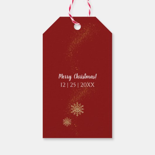 メリークリスマスくるみ割り人形 ギフトタグ (裏面)