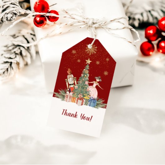 メリークリスマスくるみ割り人形 ギフトタグ