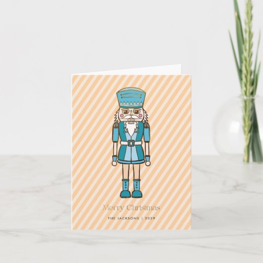 メリークリスマスくるみ割り人形 シーズンカード (正面)