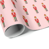 メリークリスマスくるみ割り子のキャラクター ラッピングペーパー (ロールコーナー)