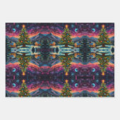 メリークリスマスすてきフェスティバルラッピング紙 ラッピングペーパーシート (正面2)