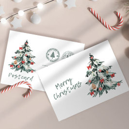 メリークリスマスです ポストカード