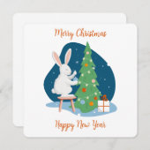 メリークリスマスとお正月 (正面/裏面)