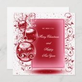 メリークリスマスとお正月 (正面/裏面)