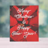 メリークリスマスとお正月 アクリルサイン (ニュートラル)