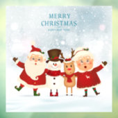 メリークリスマスとお正月 ウィンドウサイン (シート3)