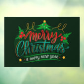 メリークリスマスとお正月 ウィンドウサイン (シート3)