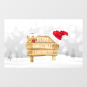 メリークリスマスとお正月 ウィンドウサイン (シート)