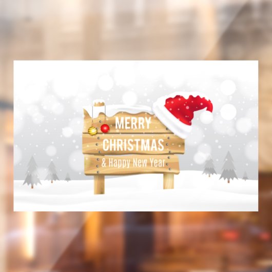 メリークリスマスとお正月 ウィンドウサイン (シート2)