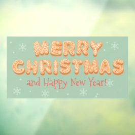 メリークリスマスとお正月 ウィンドウサイン