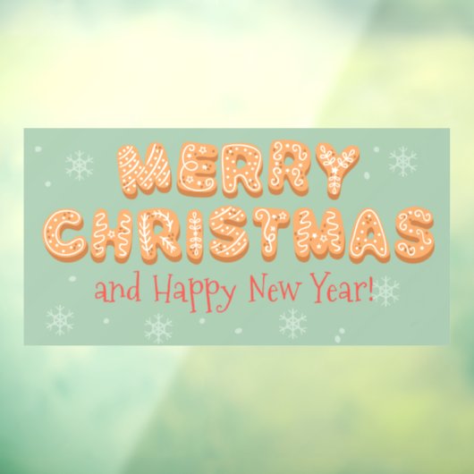 メリークリスマスとお正月 ウィンドウサイン (シート3)