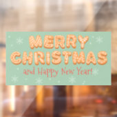 メリークリスマスとお正月 ウィンドウサイン (シート2)