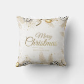 メリークリスマスとお正月 クッション (裏面)