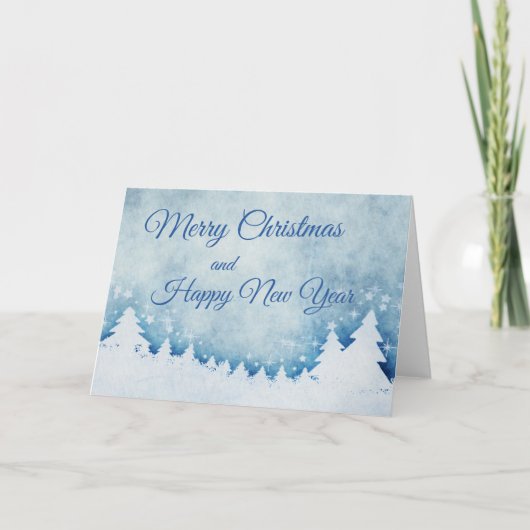 メリークリスマスとお正月 シーズンカード (正面)