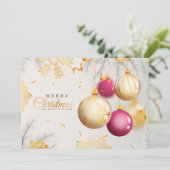 メリークリスマスとお正月 シーズンカード (スタンド正面)