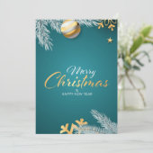 メリークリスマスとお正月 シーズンカード (スタンド正面)