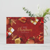 メリークリスマスとお正月 シーズンカード (スタンド正面)