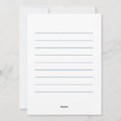 メリークリスマスとお正月 シーズンカード (裏面)