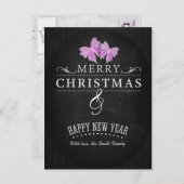 メリークリスマスとお正月 シーズンポストカード (正面/裏面)