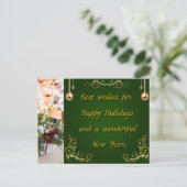 メリークリスマスとお正月 シーズンポストカード (スタンド正面)