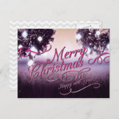 メリークリスマスとお正月 シーズンポストカード (正面/裏面)