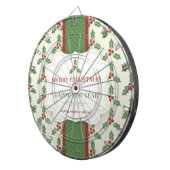 メリークリスマスとお正月 ダーツボード (正面右)