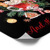 メリークリスマスとお正月 ポスター (角)