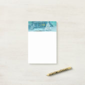 メリークリスマスとお正月 ポストイット (デスク上)