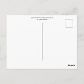 メリークリスマスとお正月 ポストカード (裏面)