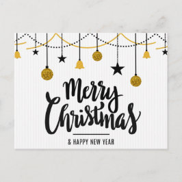 メリークリスマスとお正月 ポストカード