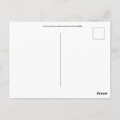 メリークリスマスとお正月 ポストカード (裏面)