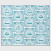 メリークリスマスとお正月 ラッピングペーパー (フラット)