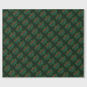 メリークリスマスとお正月 ラッピングペーパー (フラット)