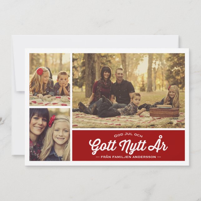 メリークリスマスとハッピーニューイヤーのご挨拶 (正面)