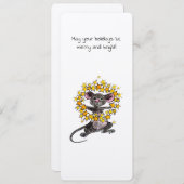 メリークリスマスとハッピーニューイヤーのスターマウス (正面/裏面)