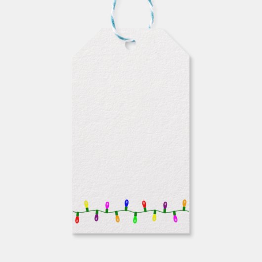 メリークリスマスとハッピーニューイヤーギフトラベル ギフトタグ (裏面)